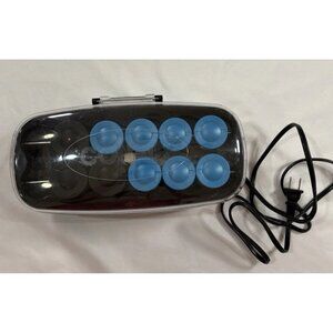 Conair Xtreme Instant Heat Jumbo and Super Jumbo Hot Rollers No Clips Blue